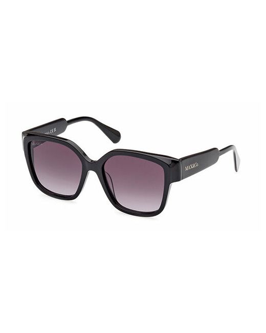 Max & Co. Солнцезащитные очки MO 0075 01B круглые оправа для