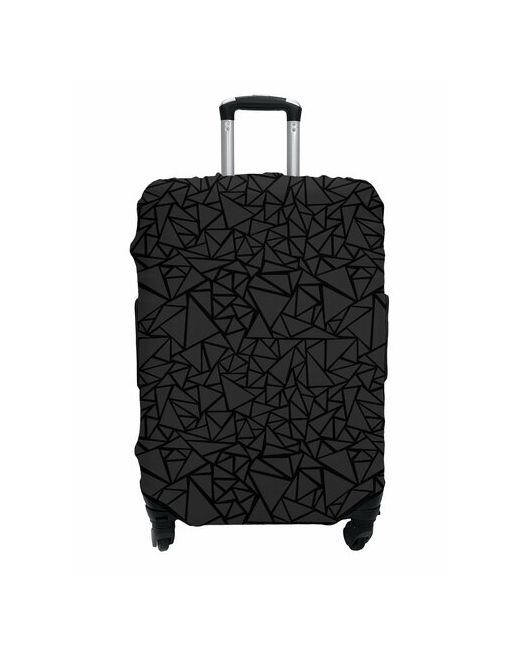 Marrengo Чехол для чемодана текстиль полиэстер износостойкий 40 л размер черный