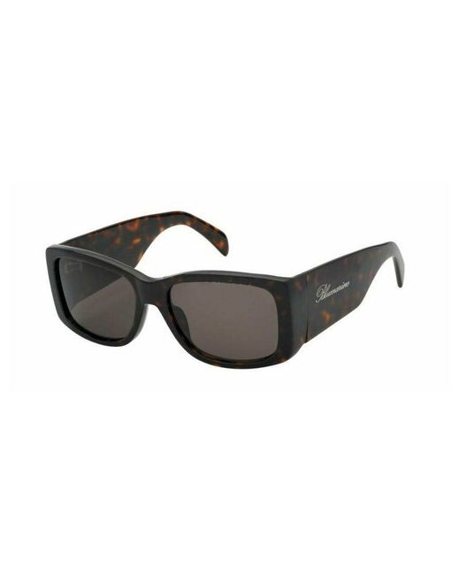 Blumarine Солнцезащитные очки прямоугольные для черепаховый