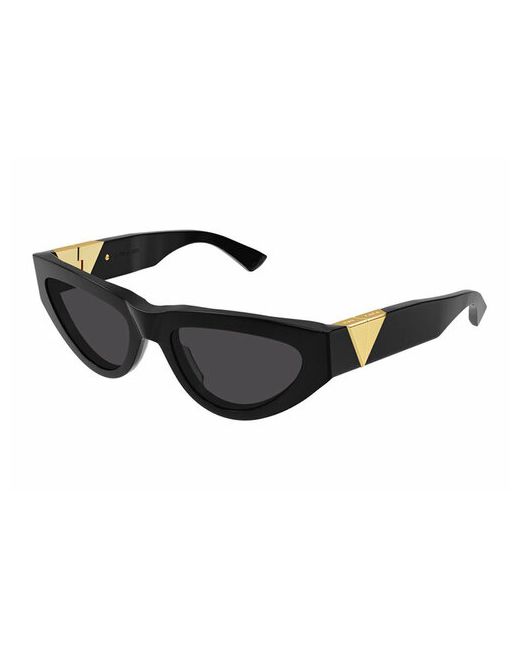 Bottega Veneta Солнцезащитные очки кошачий глаз оправа для черный