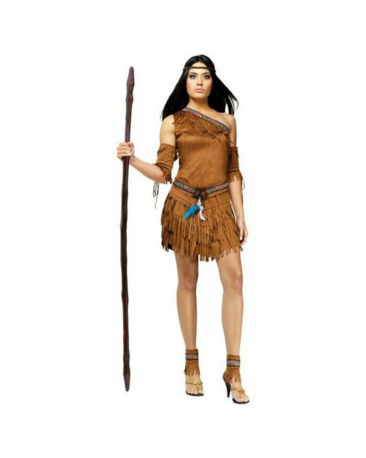 Fun World Женский костюм вождя племени