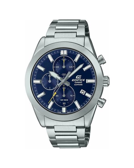 Casio Edifice Наручные часы CASIO Часы EFB-710D-2A синий серебряный