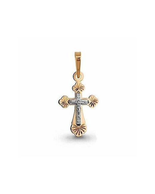 Аквамарин Крест из золота 12719