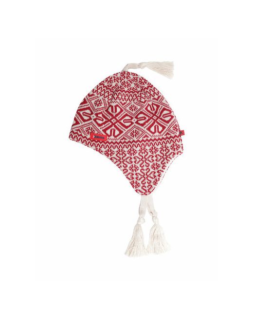 Kama Шапка ушанка зимняя подкладка утепленная размер UNI красный