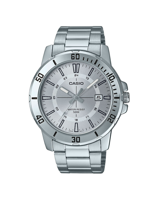 Casio Наручные часы MTP-VD01D-7C серебряный
