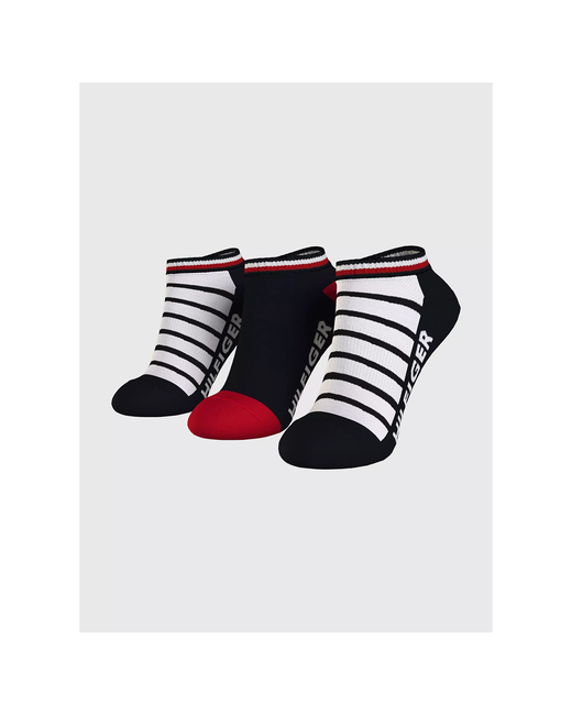 Tommy Hilfiger носки укороченные размер OneSize черный мультиколор