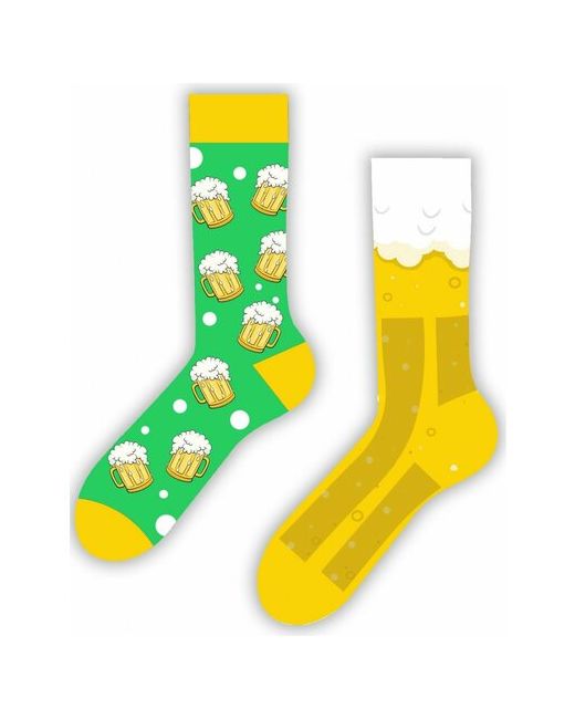carnavalsocks носки высокие ароматизированные 90 den размер 37-44 зеленый желтый