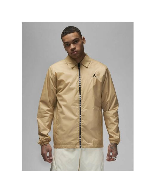 Nike куртка-рубашка силуэт прямой карманы ультралегкая размер L
