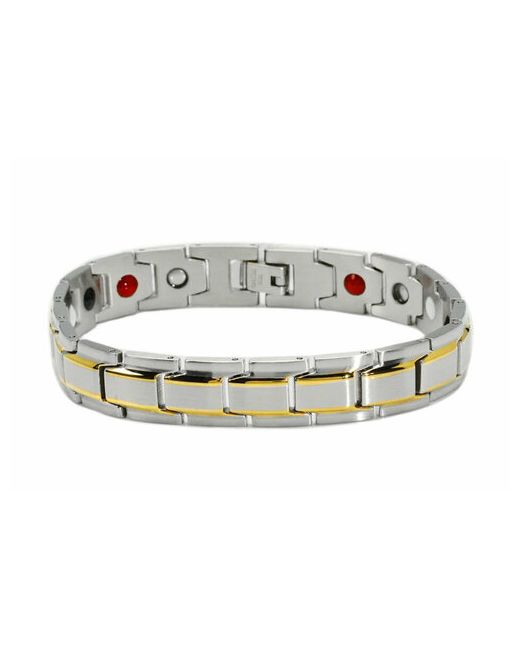 DG Jewelry стальной браслет INS059-D с германием магнитами вставками ИК-излучением волн излучением отрицательно заряженных ионов