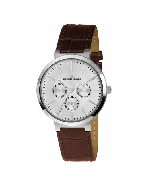 Jacques Lemans Наручные часы Часы наручные 1-1950B серебряный