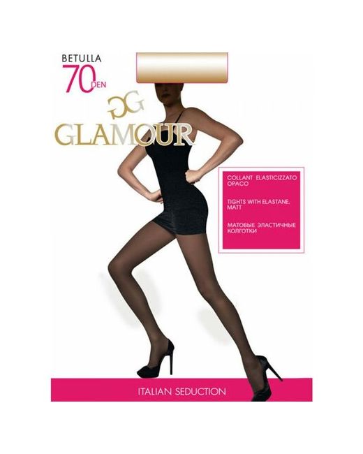 Glamour Колготки 70 den с шортиками размер