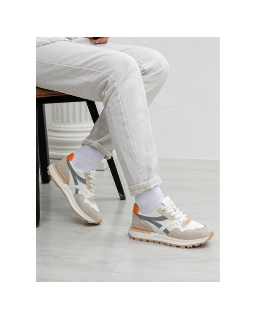 Lonza footwear Кроссовки треккинговые натуральная кожа полнота 6 размер 39 белый