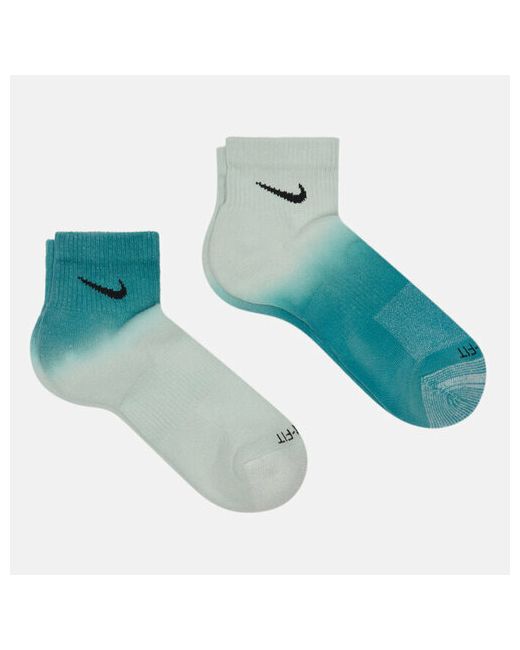 Nike Носки унисекс размер 38-42 оранжевый зеленый