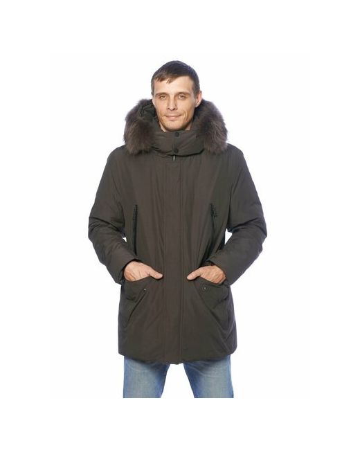 Clasna куртка демисезонная внутренний карман капюшон карманы манжеты размер 52