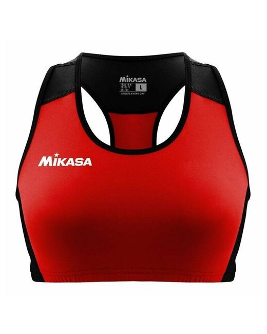 Mikasa Топ силуэт прилегающий средняя поддержка размер L красный
