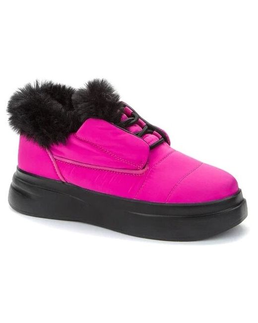 Crosby Ботинки зимние размер 36 розовый черный