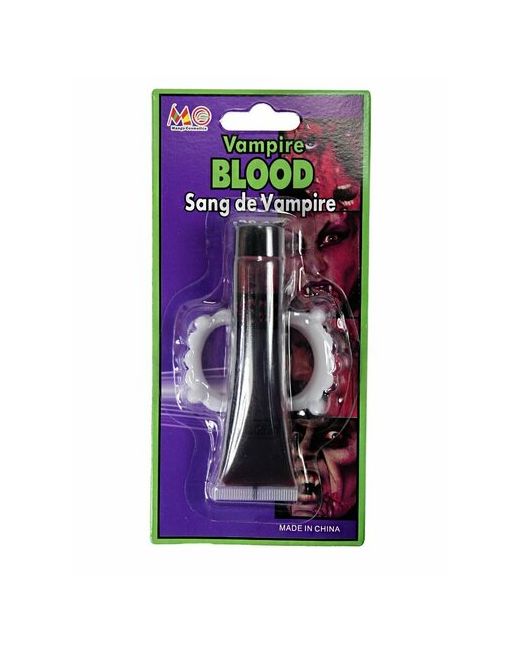 игрушка-праздник Карнавальный набор вампира с челюстью и искусственной кровью на Хэллоуин