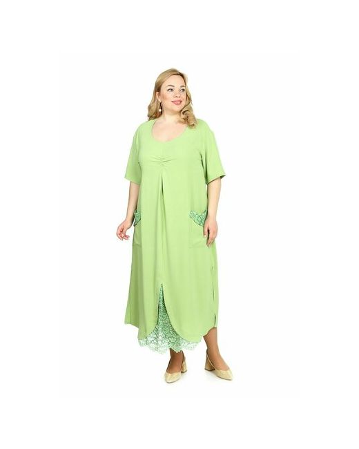 Frida Платье размер 48 зеленый
