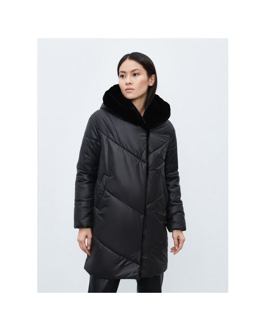 Electrastyle Пальто демисезон/зима силуэт прямой размер 44