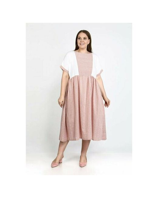 Bianka Modeno Платье размер 50 розовый