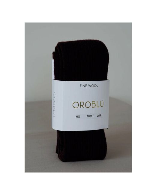 Oroblu Колготки без шортиков матовые нескользящие утепленные с ластовицей размер черный