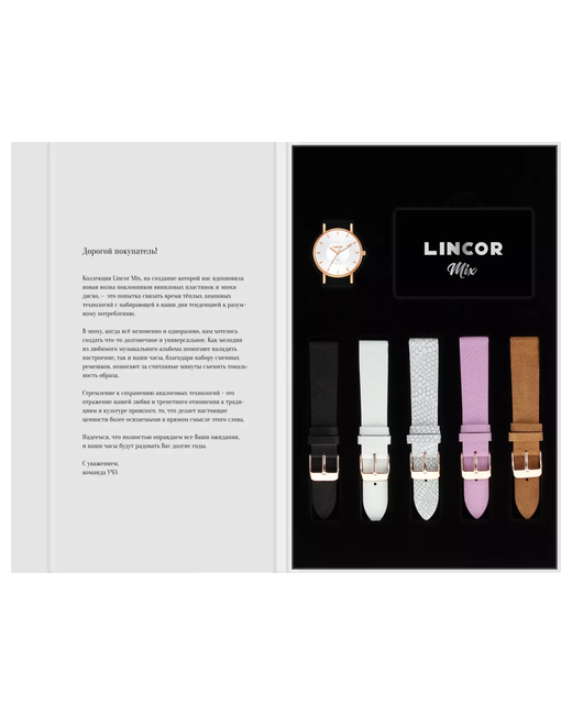 Lincor Наручные часы UNI Mix мультиколор