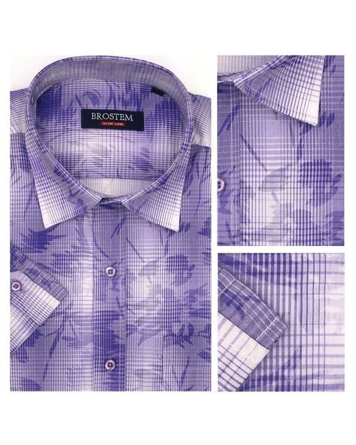 Brostem Рубашка размер L фиолетовый