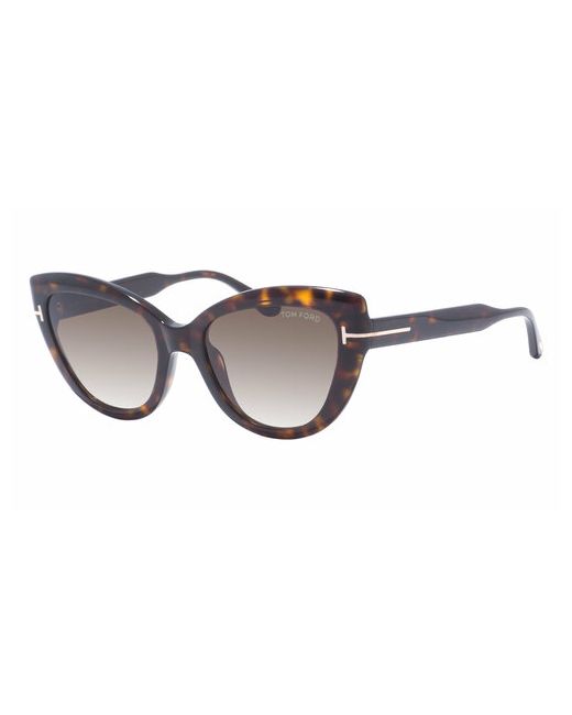 Tom Ford Солнцезащитные очки кошачий глаз градиентные с защитой от УФ для
