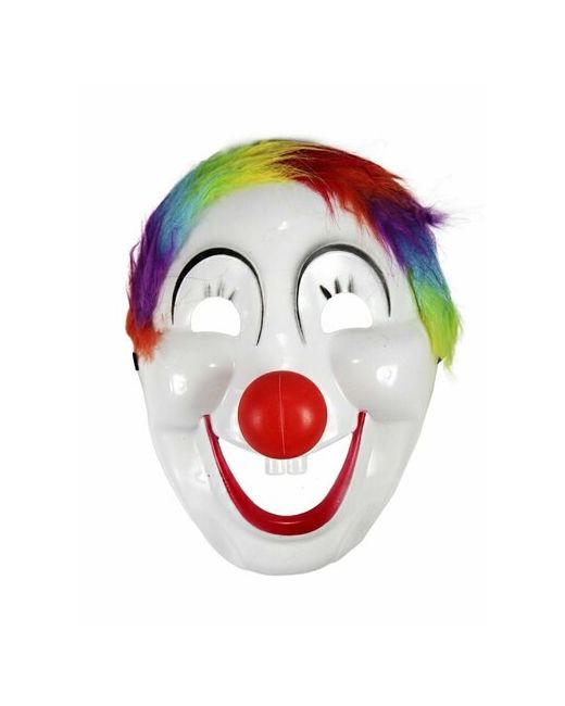 игрушка-праздник Карнавальная клоуна с цветными волосами