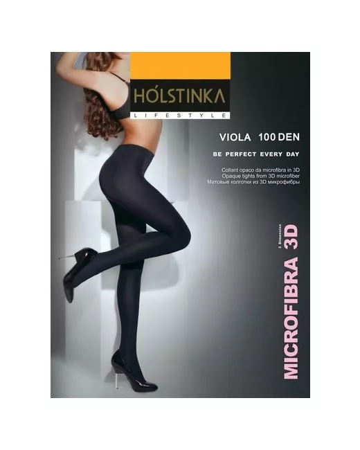 Holstinka Колготки Viola 100 den без шортиков с ластовицей матовые размер