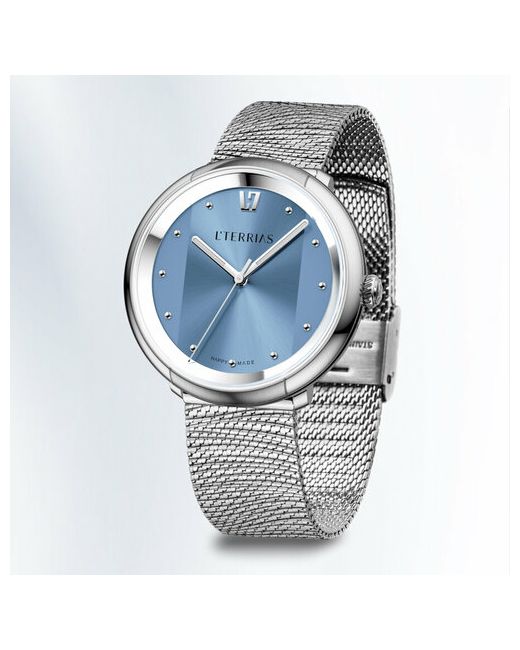 L'Terrias Наручные часы LStory4 серебряный голубой