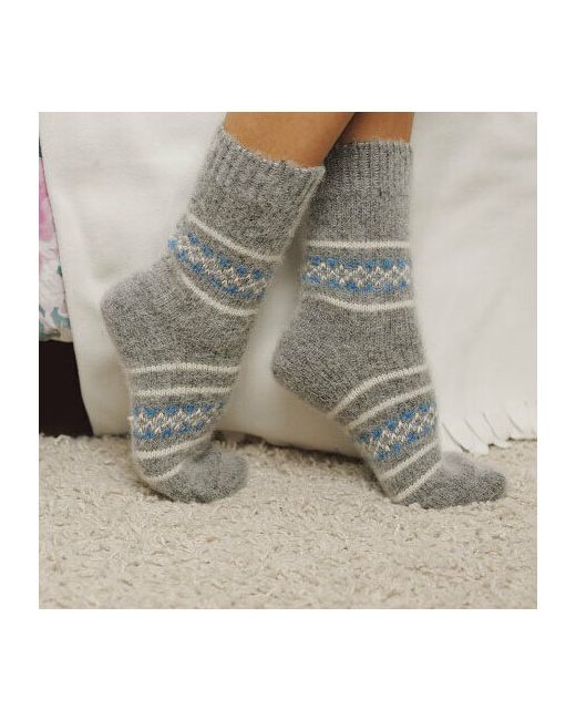 Бабушкины носки носки средние размер 35-37 мультиколор