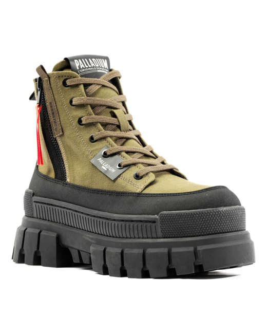 Palladium Ботинки Revolt Boot Zip Tx 98860-325 высокие зеленые 38