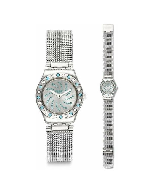 Swatch Наручные часы YSS320M серебряный