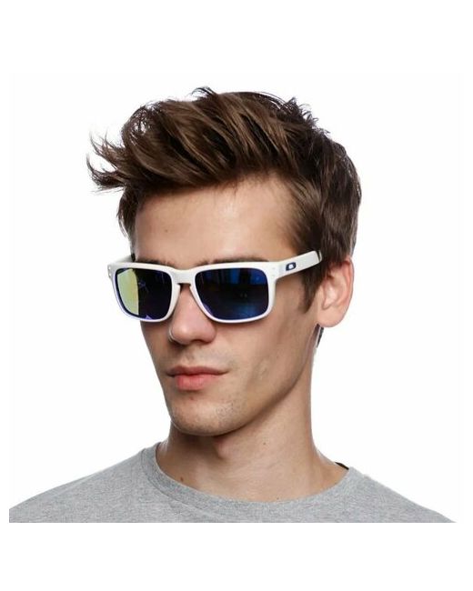 Окли Солнцезащитные очки квадратные оправа спортивные