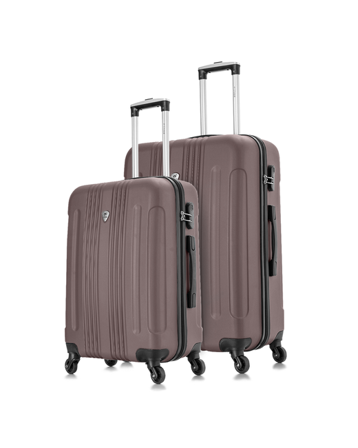 L'Case Комплект чемоданов 2 шт. водонепроницаемый 104 л размер L