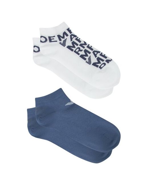 Emporio Armani носки 2 пары укороченные размер OneSize мультиколор