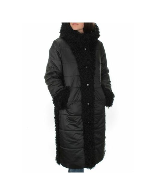 Не определен куртка зимняя удлиненная силуэт прямой стеганая ветрозащитная карманы влагоотводящая размер 58