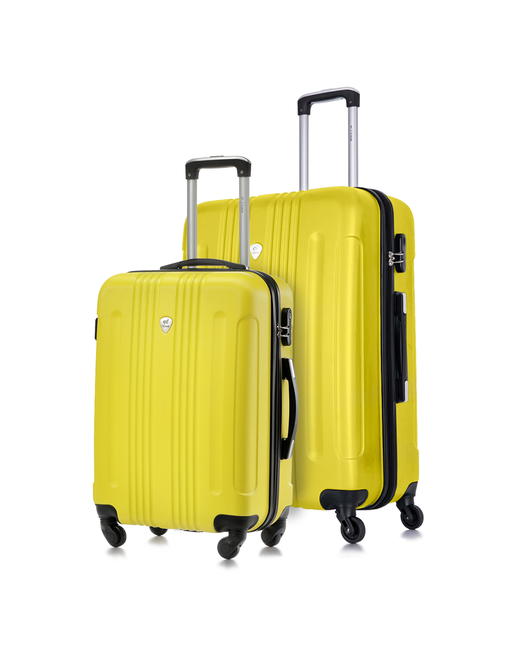 L'Case Комплект чемоданов 2 шт. водонепроницаемый 104 л размер M/L