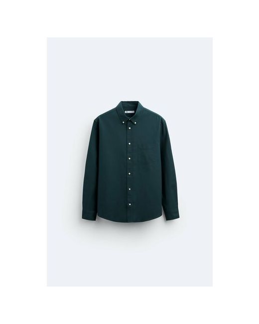 Zara Рубашка размер XXL зеленый