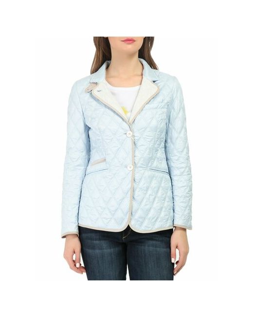 Mabrun куртка демисезон/зима средней длины силуэт полуприлегающий карманы без капюшона размер 40