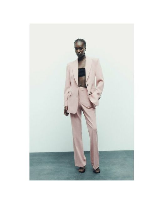 Zara Брюки размер XL розовый