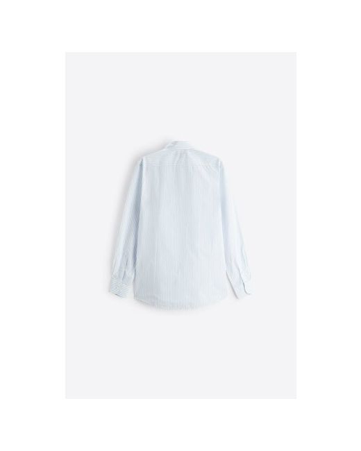 Zara Рубашка размер S голубой