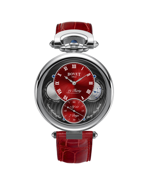 Bovet Наручные часы 19Thirty 42 mm NTS0046/13/ROM серебряный красный