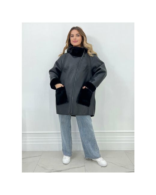 Karmelstyle куртка зимняя удлиненная силуэт прямой размер 56