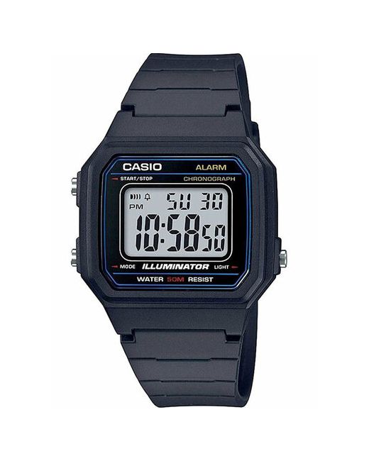 Casio Наручные часы W-217H-1AVDF черный