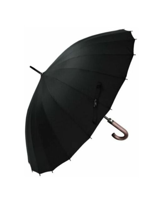 Umbrella Зонт-трость полуавтомат черный