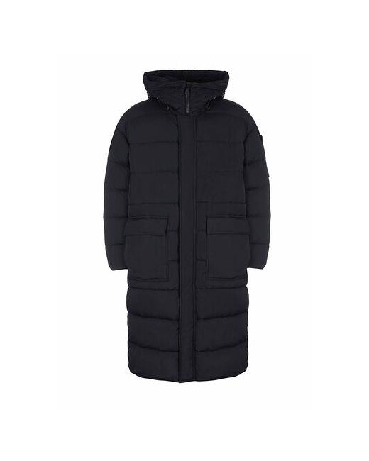 Peuterey Пальто демисезон/зима силуэт прямой удлиненное карманы капюшон стеганое размер