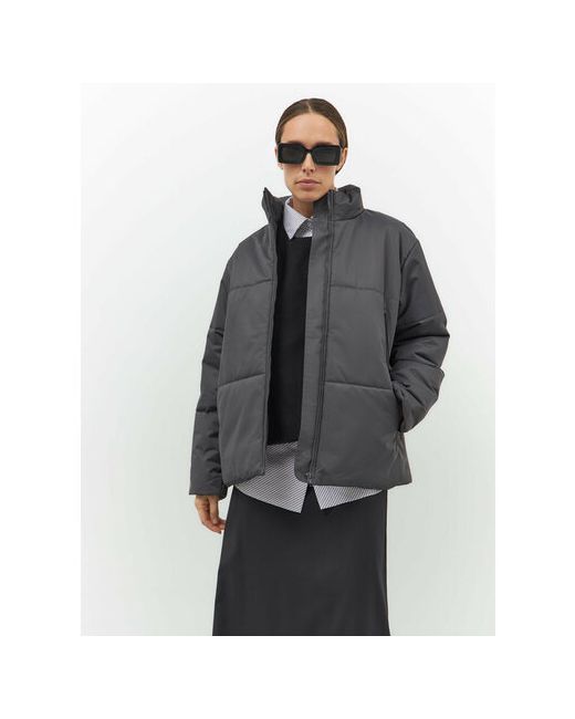 Gate31 куртка демисезонная средней длины силуэт прямой водонепроницаемая внутренний карман карманы подкладка утепленная мембранная размер