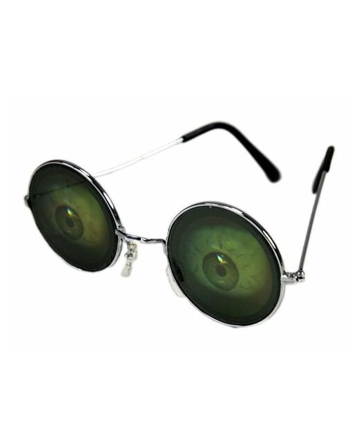 игрушка-праздник Карнавальные голографические очки Глаза